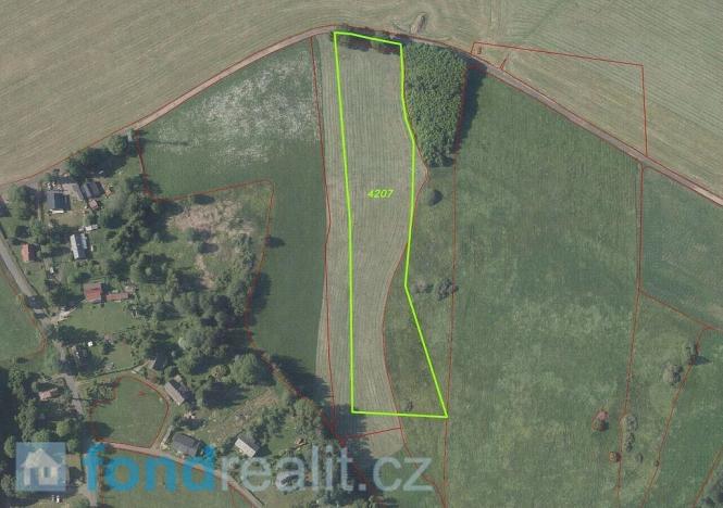 Prodej pole, Staré Křečany, 50580 m2