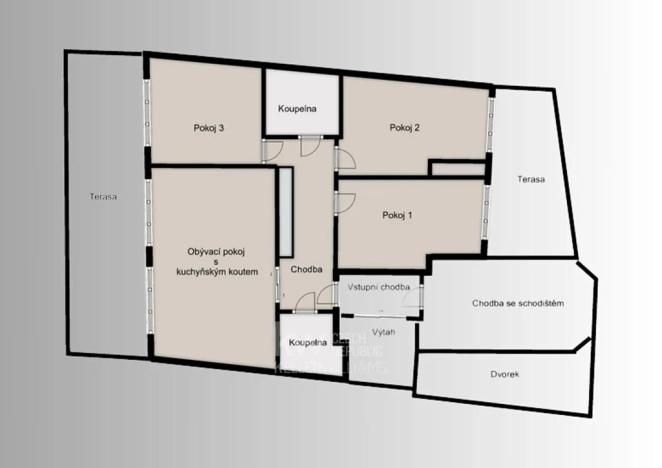 Prodej bytu 4+kk, Praha - Břevnov, Na Petynce, 101 m2