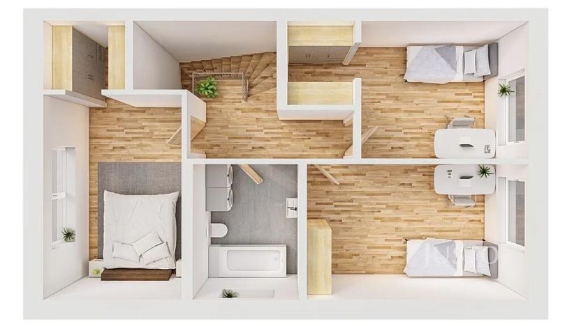 Prodej rodinného domu, Boršov nad Vltavou, Severní, 121 m2