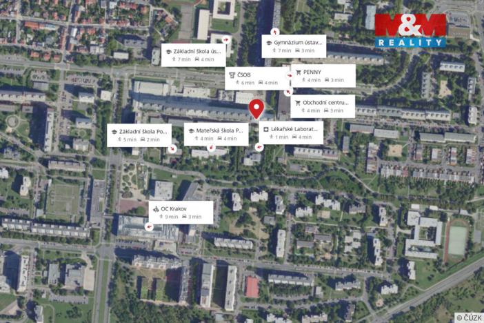 Prodej bytu 3+1, Praha - Bohnice, Poznaňská, 69 m2