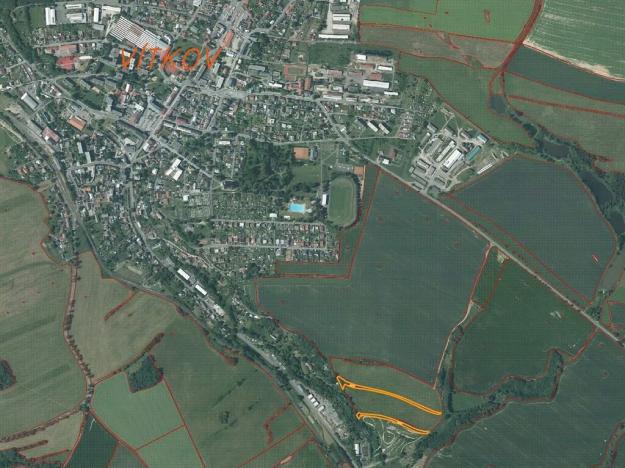 Dražba pozemku, Vítkov, 5357 m2