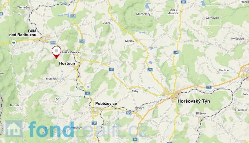 Prodej pole, Bělá nad Radbuzou, 1208 m2