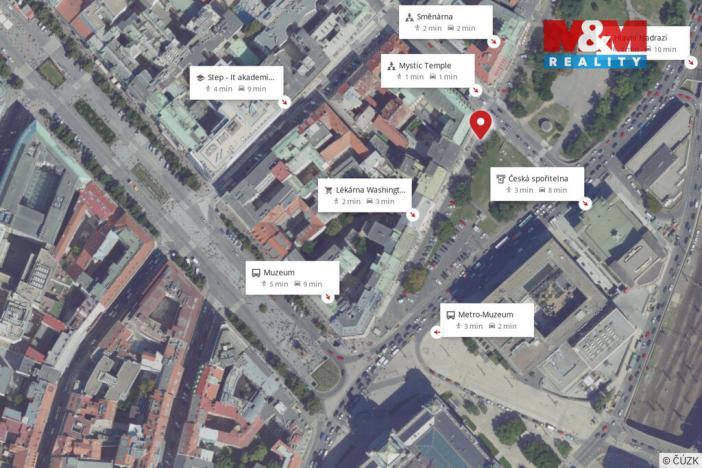 Prodej bytu 1+kk, Praha, Washingtonova, 31 m2