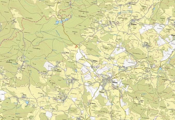 Prodej louky, Vrbice, 7451 m2