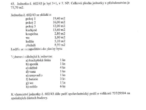 Prodej bytu 3+1, Cvikov, Vančurova, 74 m2