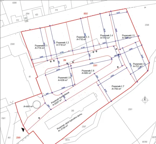 Prodej pozemku pro bydlení, Otvovice, 10690 m2