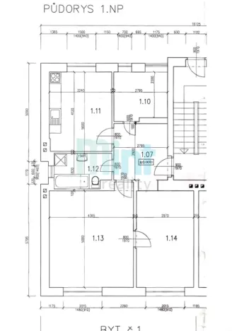 Pronájem bytu 2+1, Ostrava, Přibylova, 70 m2