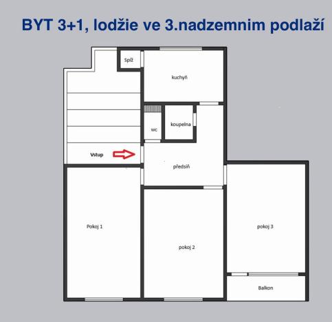 Prodej bytu 3+1, Liberec - Liberec X-Františkov, Jáchymovská, 84 m2