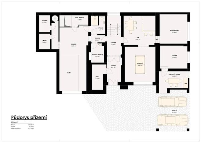 Prodej rodinného domu, Benecko, 635 m2