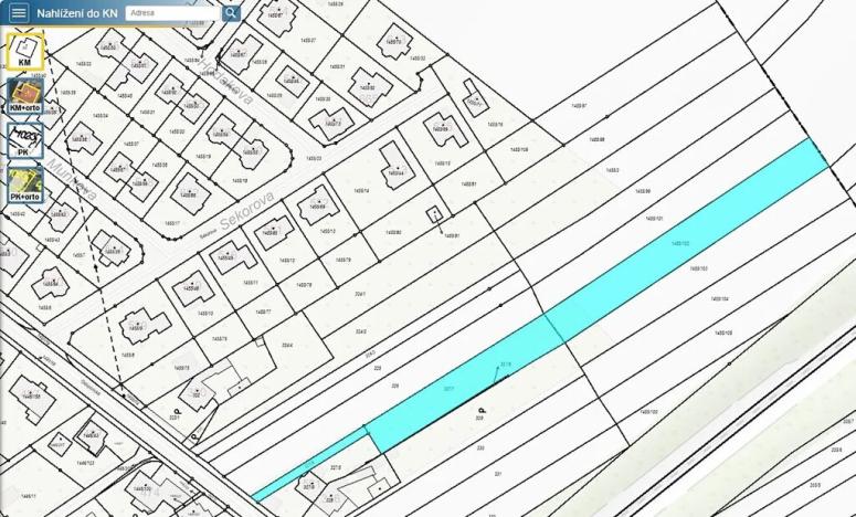 Dražba pozemku, Troubsko, Ostopovická, 3211 m2