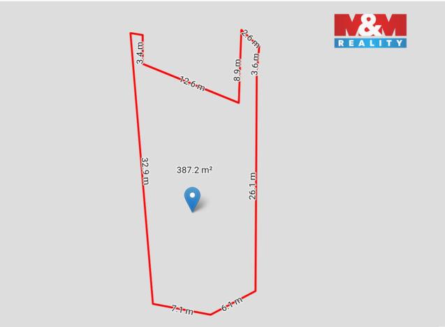 Prodej pozemku pro bydlení, Vojtanov, 387 m2