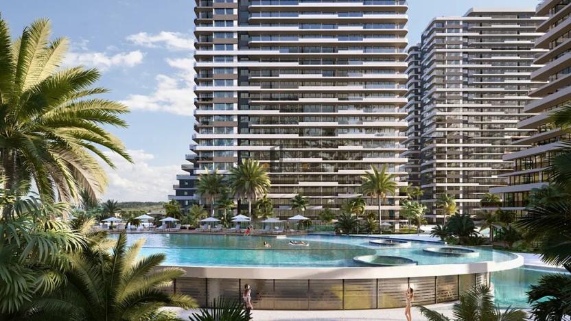 Prodej bytu 1+kk, Trikomo, Kypr, 47 m2