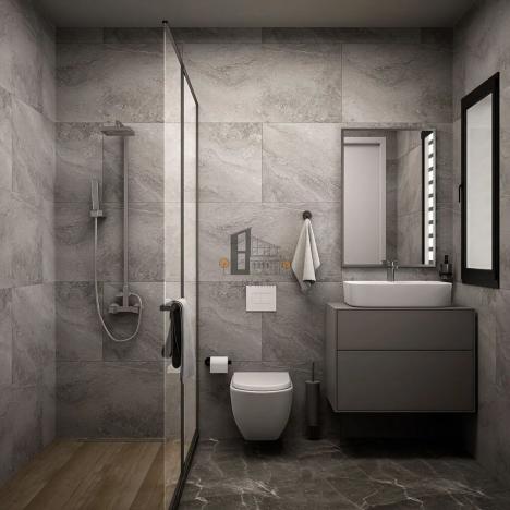 Prodej bytu 1+kk, Trikomo, Kypr, 51 m2