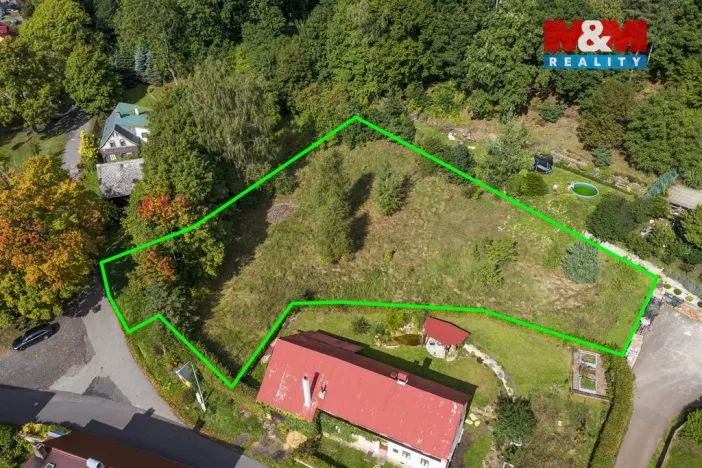 Prodej pozemku pro bydlení, Růžová, 2091 m2