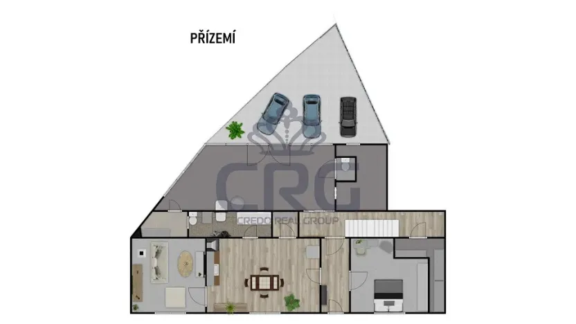 Pronájem rodinného domu, Čebín, 201 m2