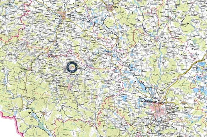 Prodej pole, Vlachovo Březí, 73859 m2