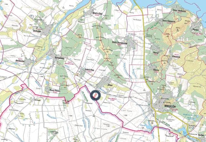 Prodej pole, Březí, 39248 m2