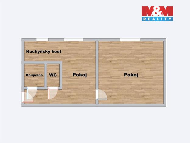 Prodej bytu 2+kk, Frýdek-Místek, Střelniční, 35 m2