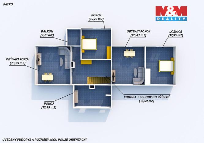 Prodej rodinného domu, Nečín - Žebrák, 209 m2