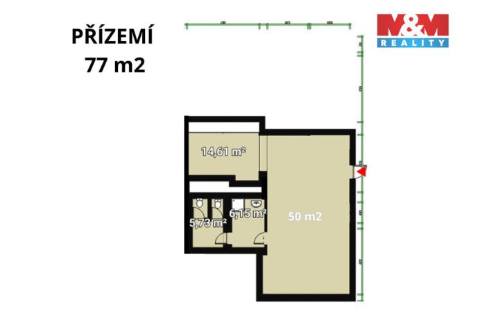 Pronájem obchodního prostoru, Plzeň - Vnitřní Město, náměstí Republiky, 77 m2