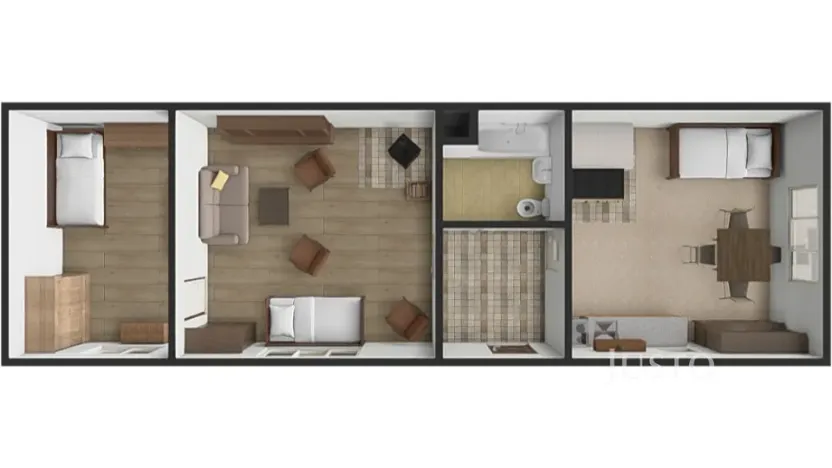 Prodej rodinného domu, Dobev, 64 m2