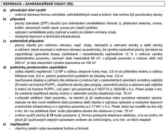 Prodej zahrady, Písek, 709 m2