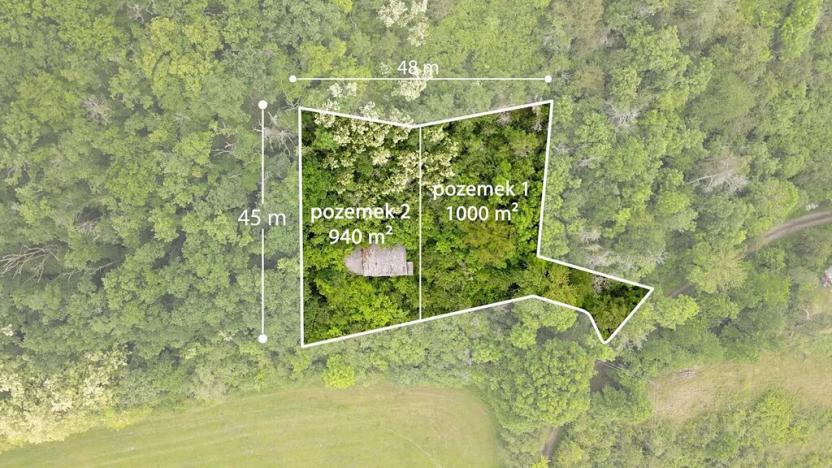 Prodej pozemku pro bydlení, Vráž, 1000 m2