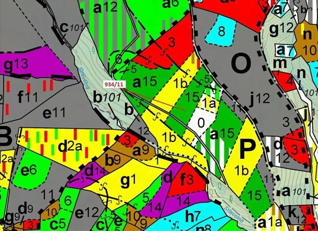 Dražba lesa, Jílové u Držkova, 3439 m2