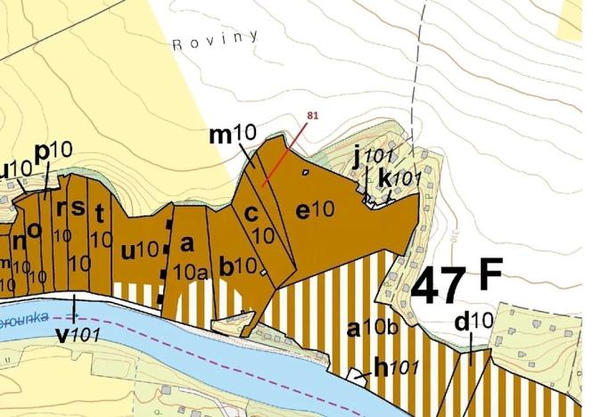 Dražba lesa, Sýkořice, 1816 m2