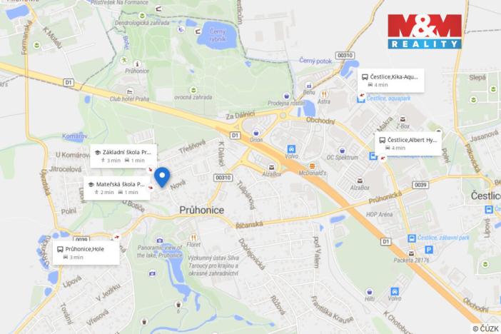 Prodej bytu 2+1, Průhonice, Školní, 53 m2