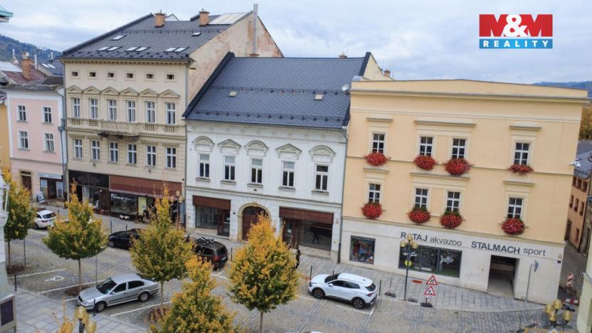 Prodej činžovního domu, Šumperk, nám. Míru, 1160 m2