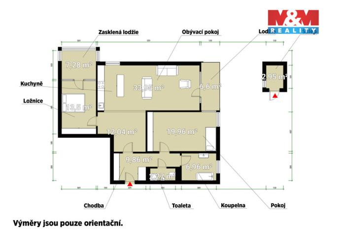 Prodej bytu 3+kk, Plzeň - Severní Předměstí, Bolevecká, 104 m2