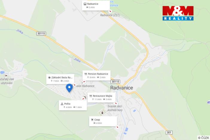 Pronájem bytu 3+1, Radvanice, 78 m2