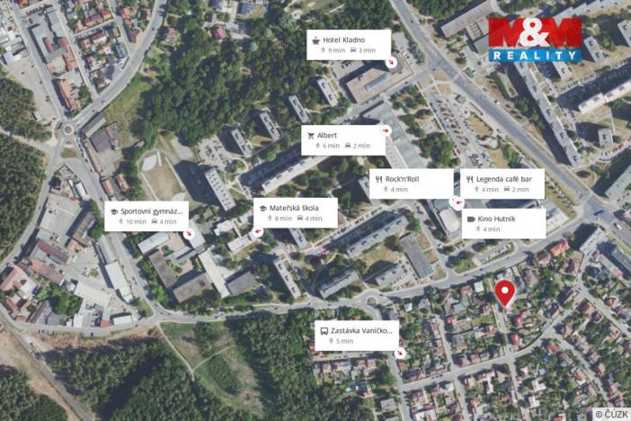 Prodej rodinného domu, Kladno - Kročehlavy, F. Plamínkové, 85 m2