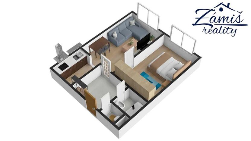 Prodej bytu 2+kk, Kladno, Holandská, 40 m2