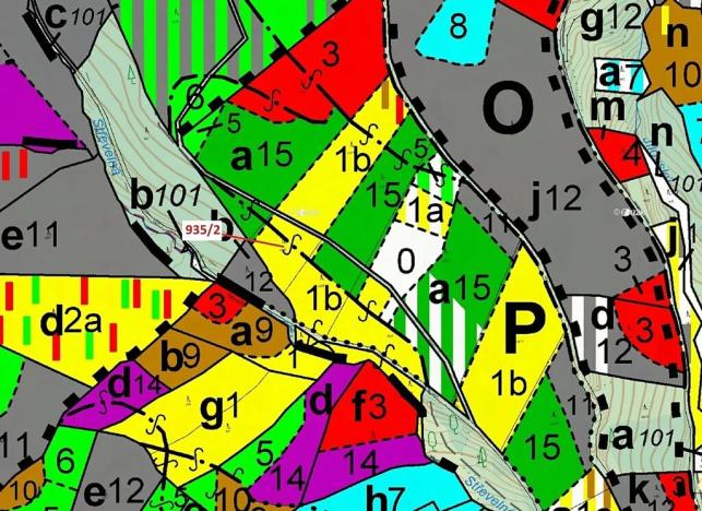 Dražba lesa, Jílové u Držkova, 1684 m2