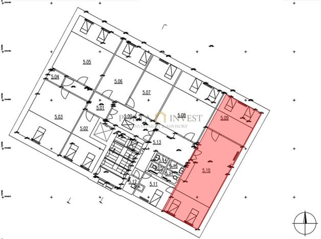 Pronájem kanceláře, Praha - Nové Město, Žitná, 55 m2