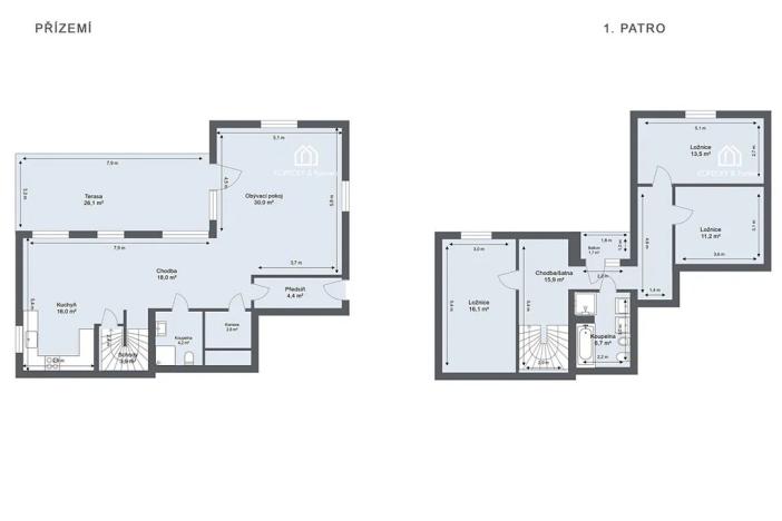 Prodej bytu 5+kk, Praha - Běchovice, Pplk. Nováčka, 139 m2