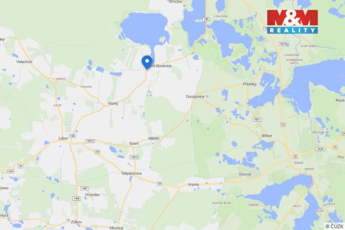 Prodej pozemku pro bydlení, Lišov - Dolní Slověnice, 1522 m2