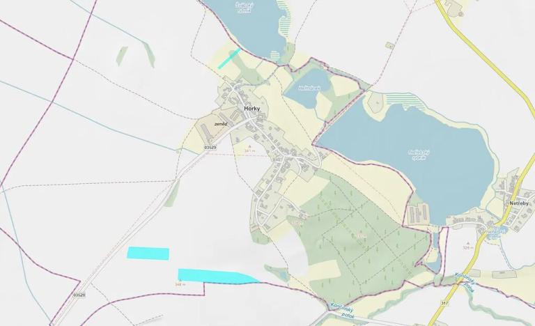 Prodej pole, Horky, 59562 m2