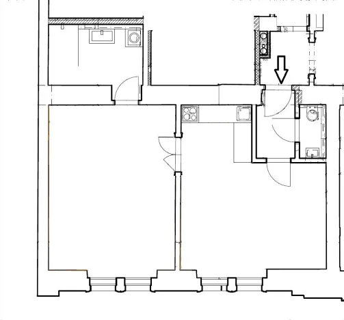 Pronájem bytu 2+kk, Praha - Vinohrady, Balbínova, 59 m2