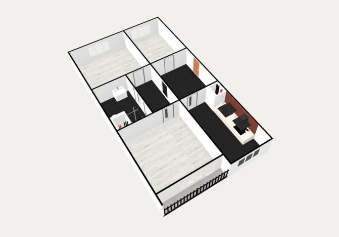 Prodej bytu 3+1, Ústí nad Labem - Krásné Březno, Anežky České, 72 m2