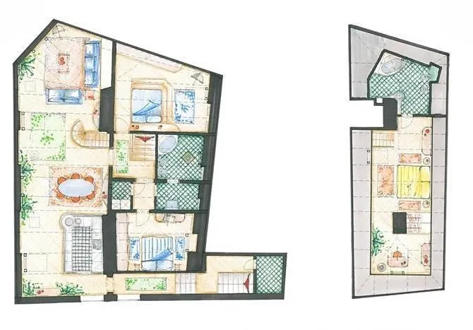 Pronájem bytu 4+kk, Praha - Malá Strana, Vlašská, 221 m2