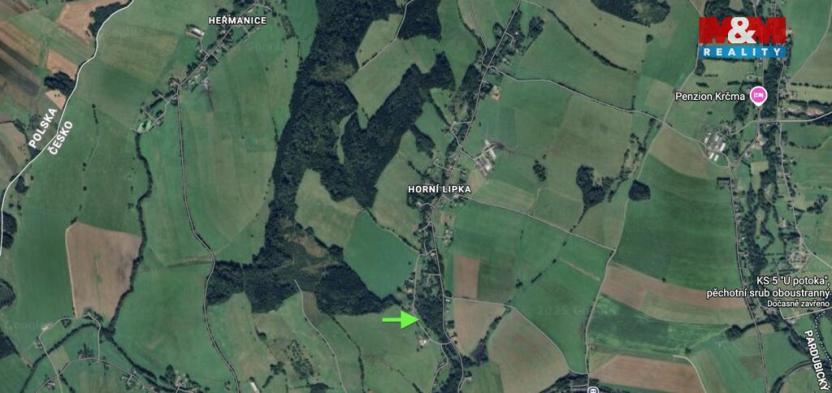 Prodej pozemku pro bydlení, Králíky - Horní Lipka, 1009 m2