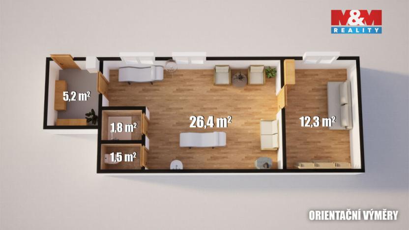 Prodej obchodního prostoru, Ústí nad Labem - Ústí nad Labem-centrum, Masarykova, 48 m2