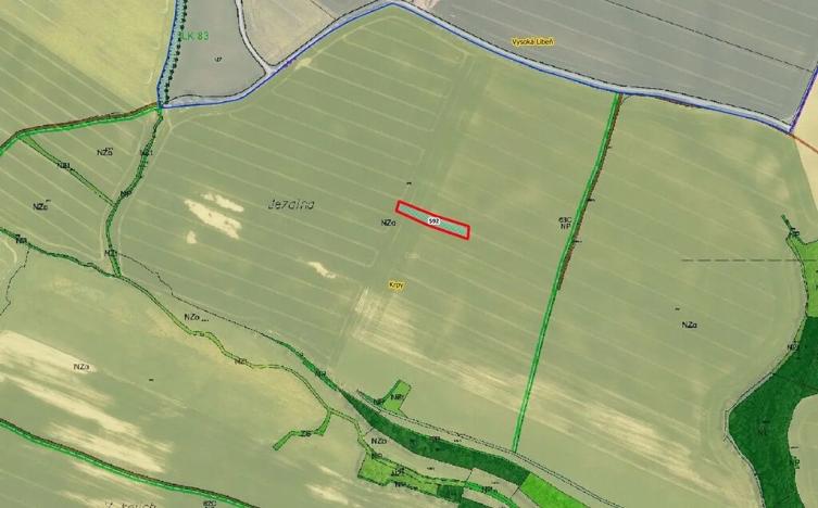 Prodej pole, Kropáčova Vrutice, 2144 m2