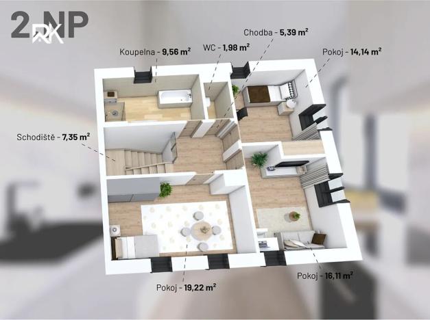 Prodej rodinného domu, Veltruby, K zastávce, 152 m2