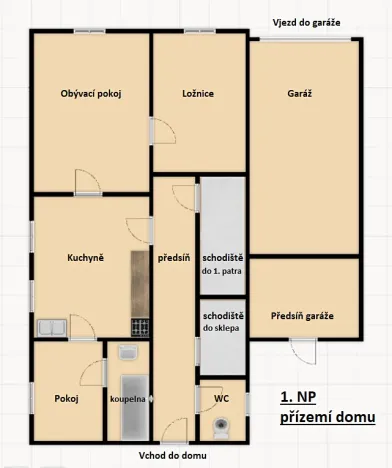Prodej rodinného domu, Kynšperk nad Ohří, Mistra Jana Husa, 240 m2