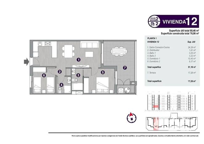 Prodej bytu 3+kk, Torrevieja, Španělsko, 60 m2