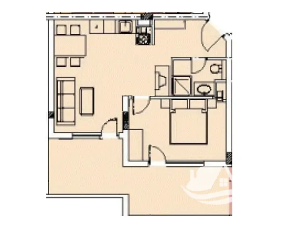 Prodej bytu 2+kk, Obzor, Bulharsko, 65 m2